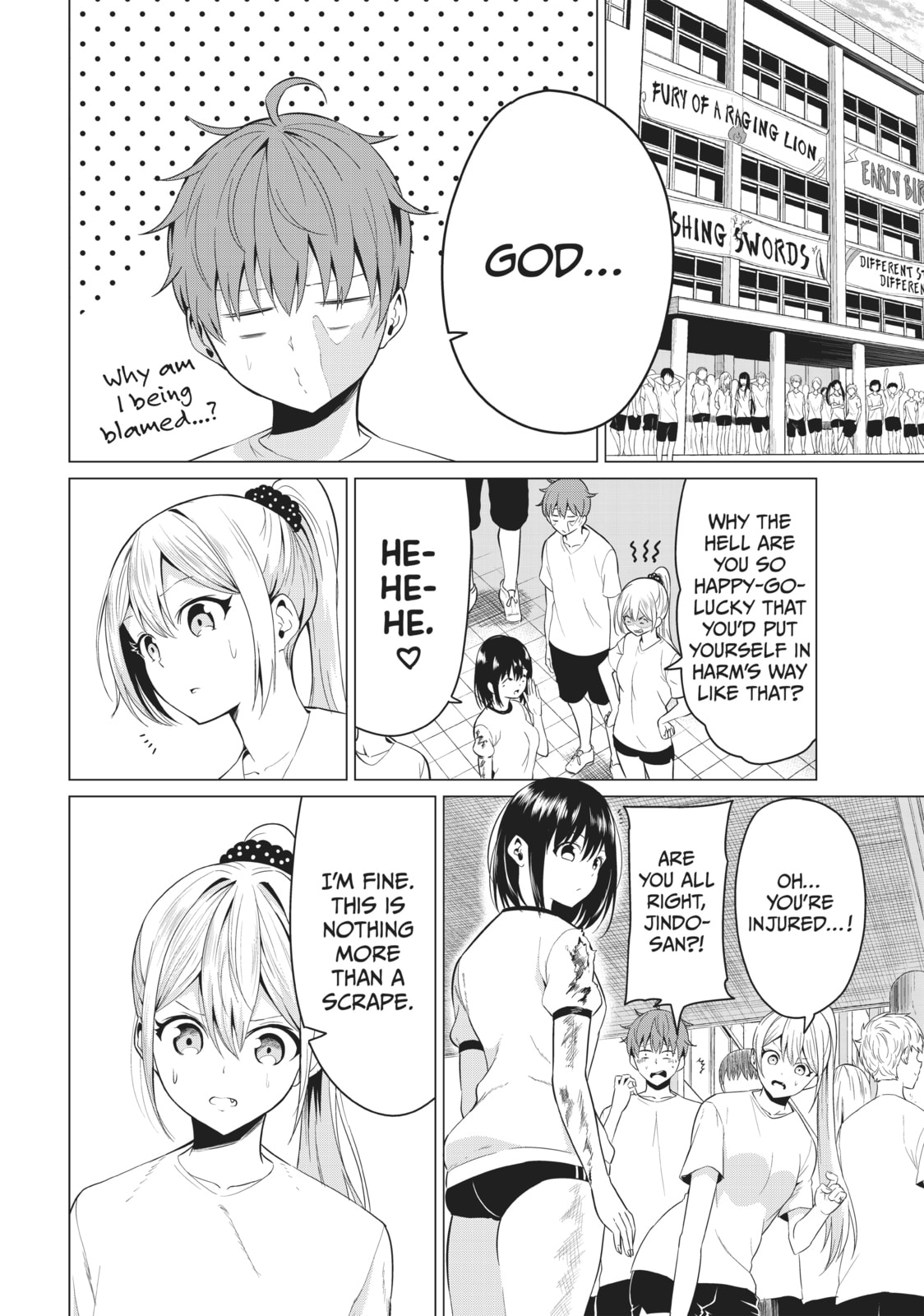 Read Will It Be the World or Her? chapter 9 image 3 on Lezhin