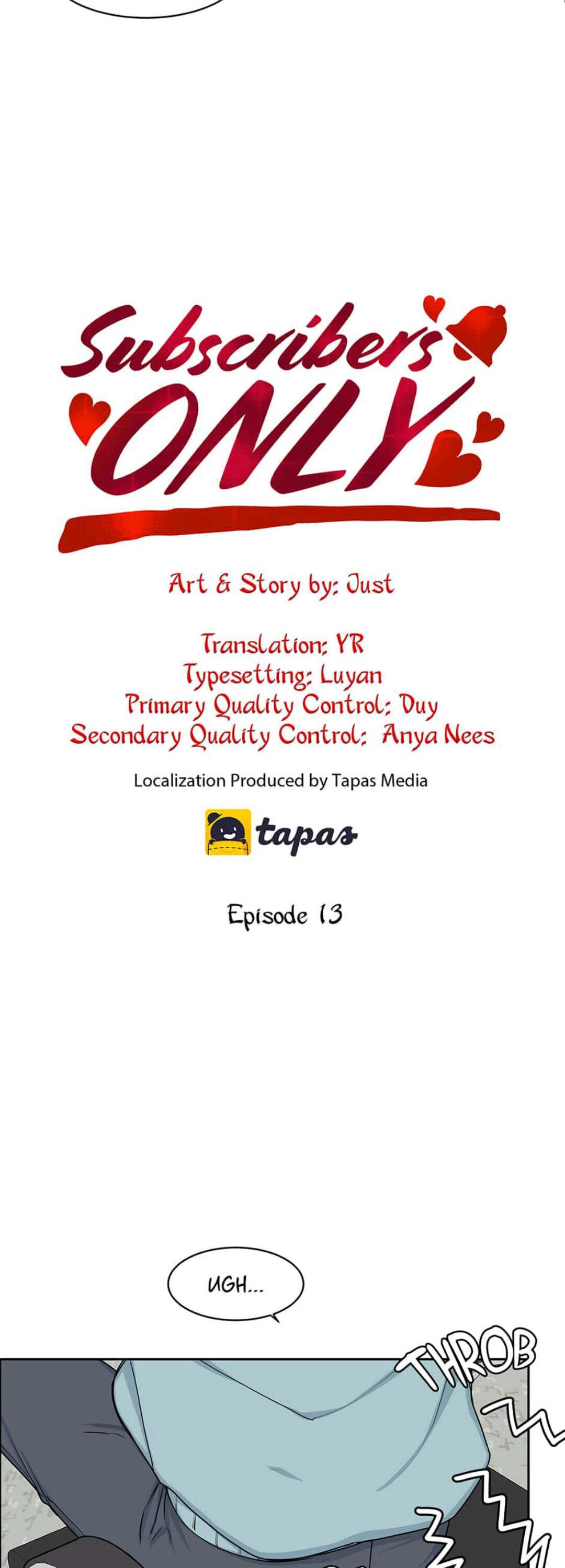 Read Will You Subscribe? chapter 13 image 9 on Lezhin