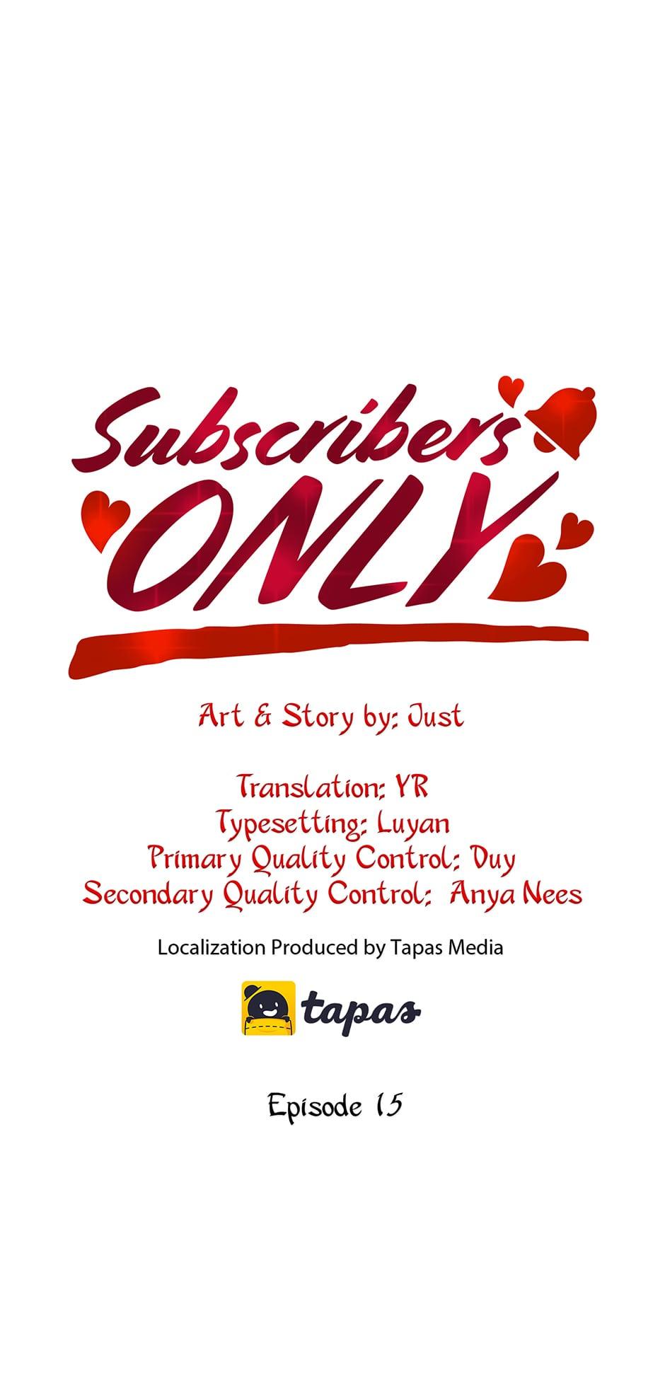 Read Will You Subscribe? chapter 15 image 21 on Lezhin