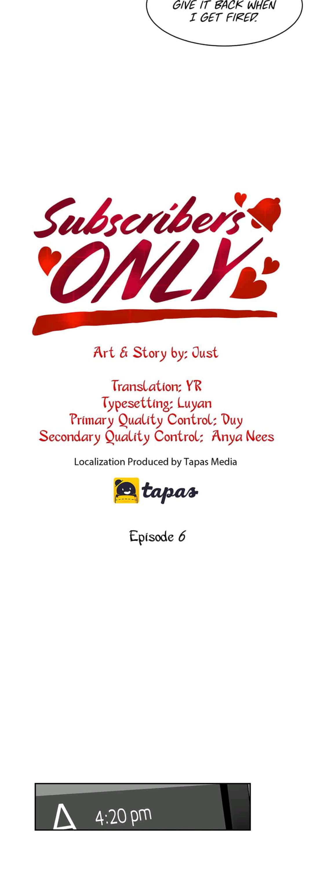 Read Will You Subscribe? chapter 6 image 6 on Lezhin