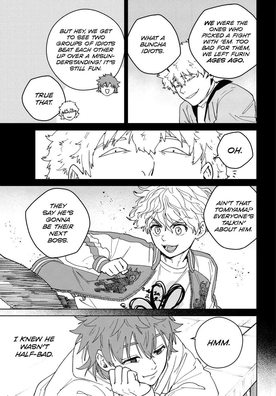 Wind Breaker (NII Satoru) Chapter 136 page 3 - 