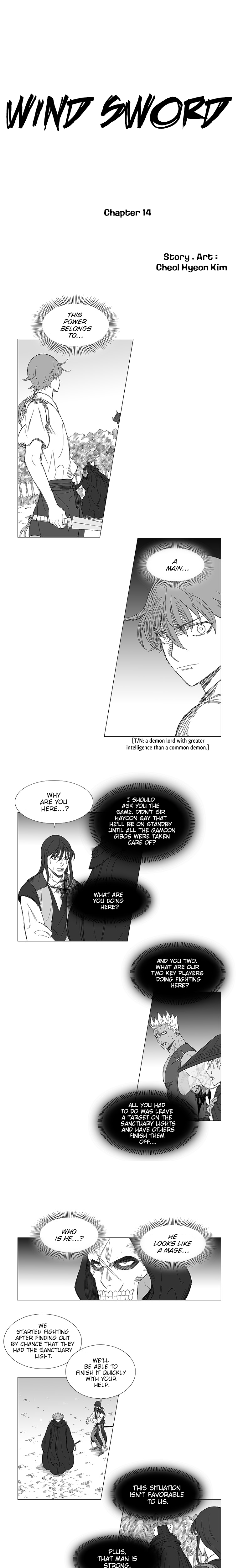 Read Wind Sword chapter 14 image 1 on Lezhin