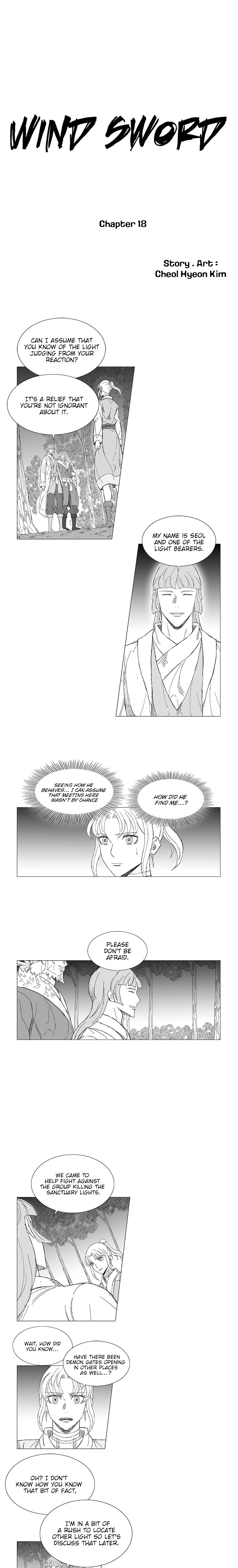 Read Wind Sword chapter 18 image 1 on Lezhin