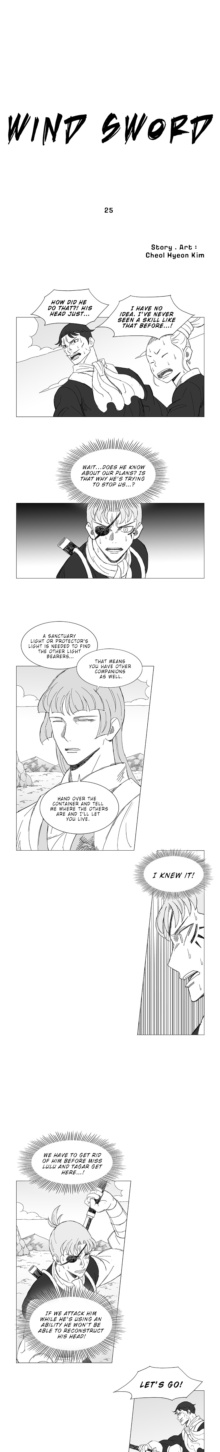 Read Wind Sword chapter 25 image 1 on Lezhin