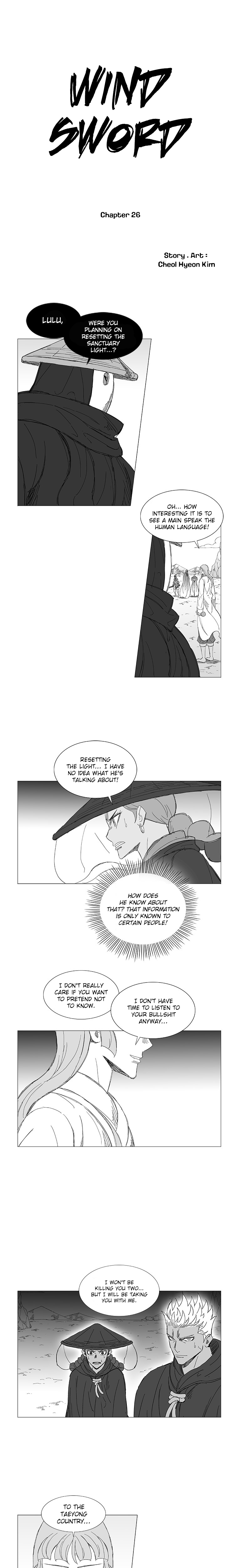 Read Wind Sword chapter 26 image 1 on Lezhin
