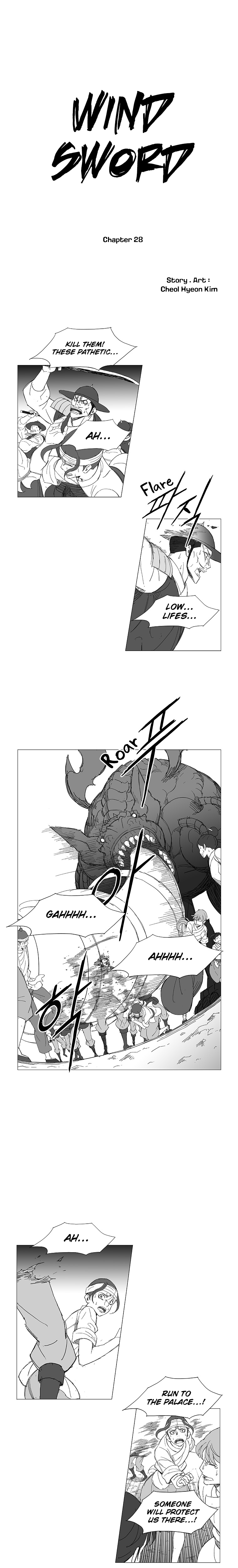 Read Wind Sword chapter 28 image 1 on Lezhin