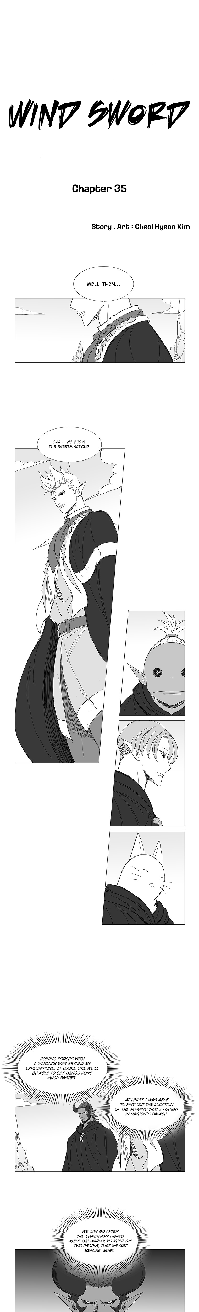 Read Wind Sword chapter 35 image 1 on Lezhin