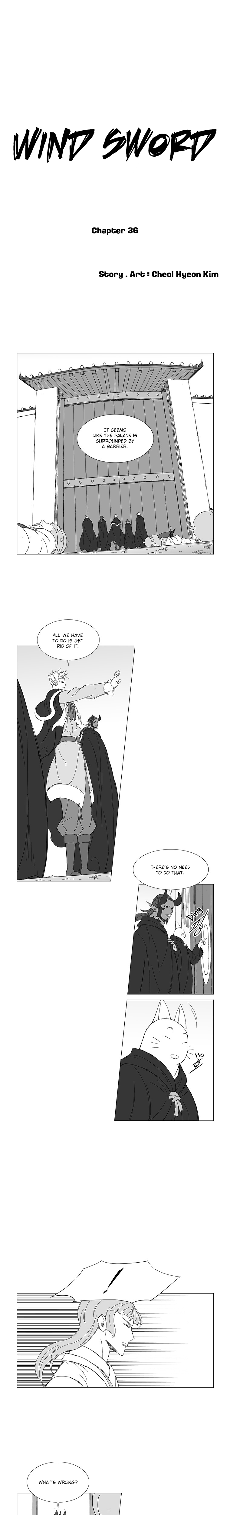 Read Wind Sword chapter 36 image 1 on Lezhin