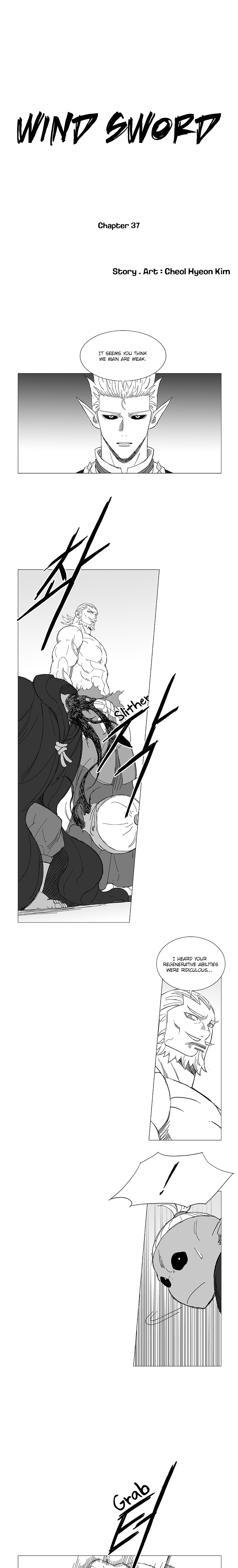 Read Wind Sword chapter 37 image 1 on Lezhin