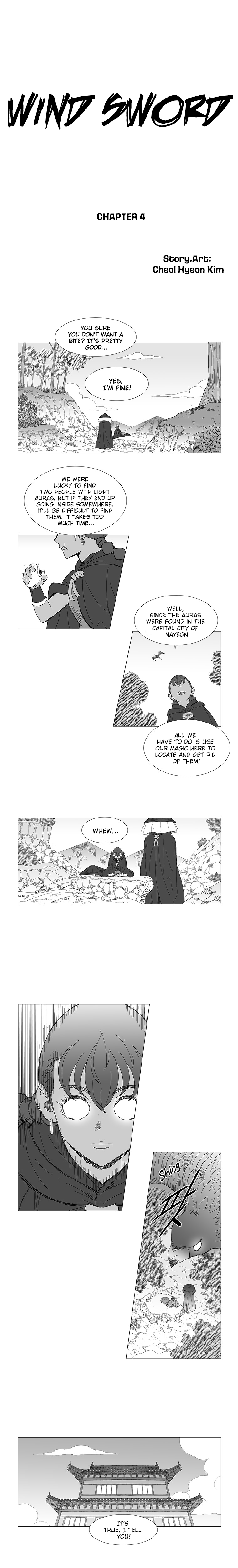 Read Wind Sword chapter 4 image 1 on Lezhin