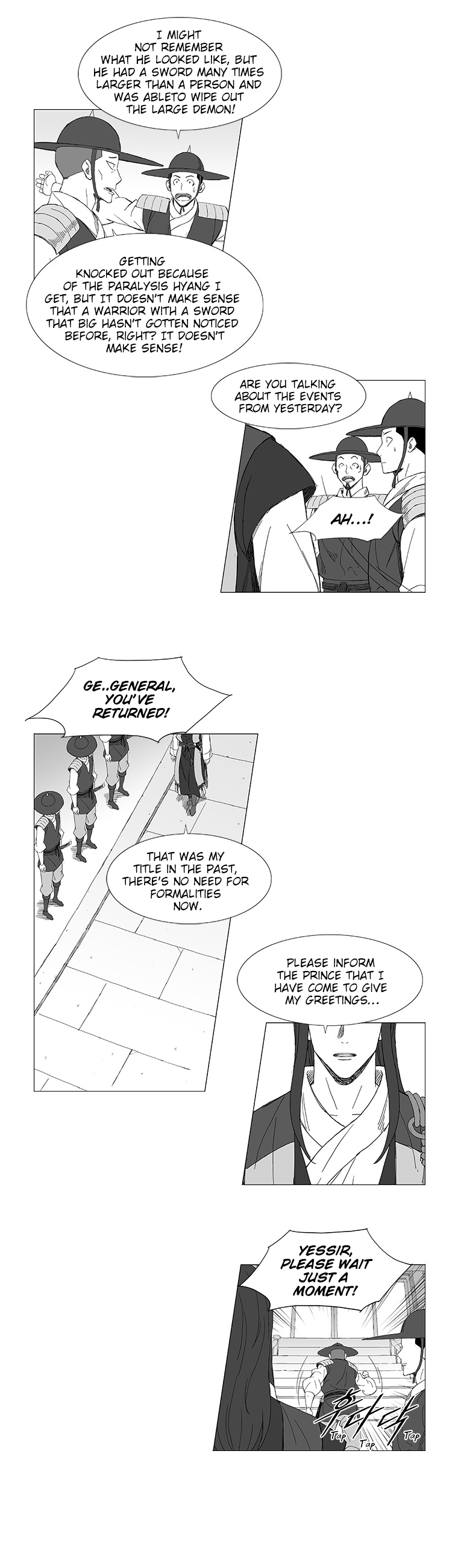 Read Wind Sword chapter 4 image 2 on Lezhin