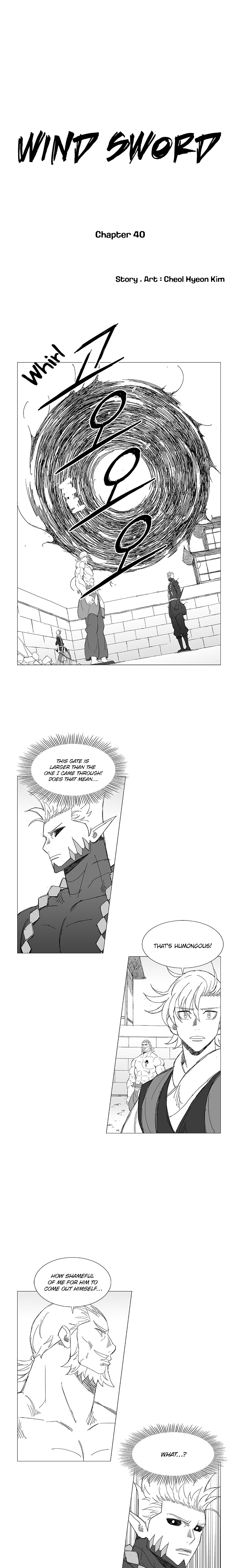 Read Wind Sword chapter 40 image 1 on Lezhin