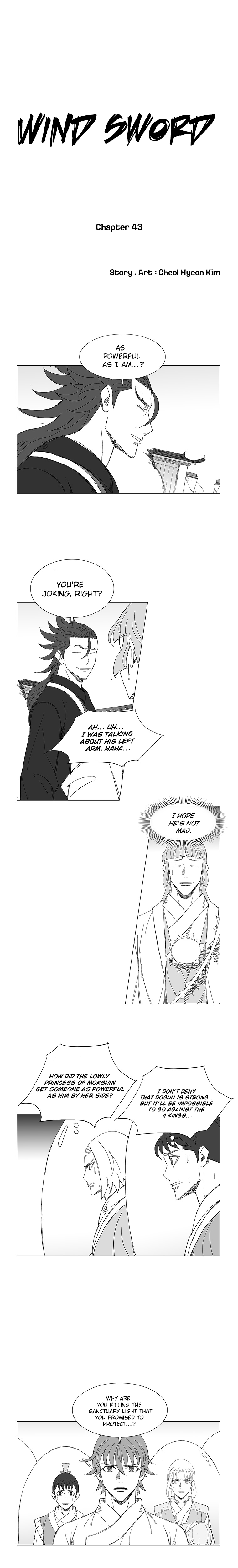 Read Wind Sword chapter 43 image 1 on Lezhin