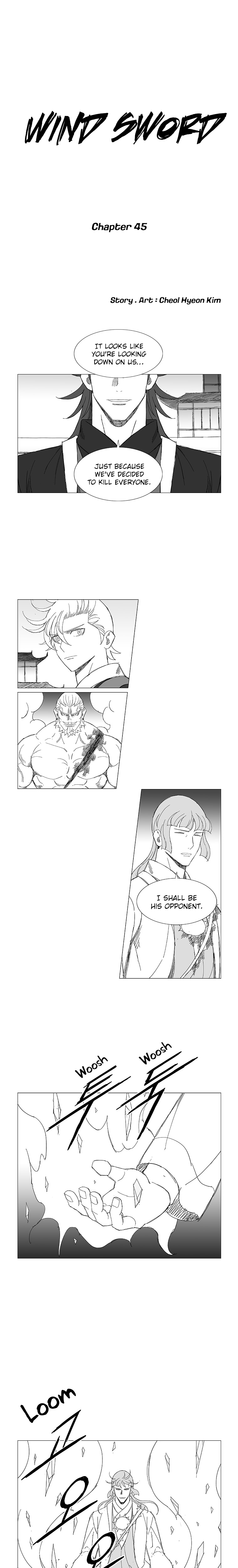 Read Wind Sword chapter 45 image 1 on Lezhin