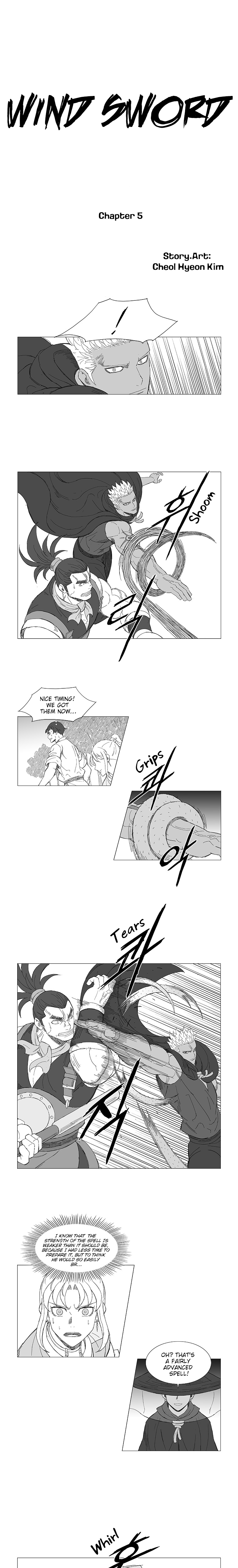 Read Wind Sword chapter 5 image 1 on Lezhin