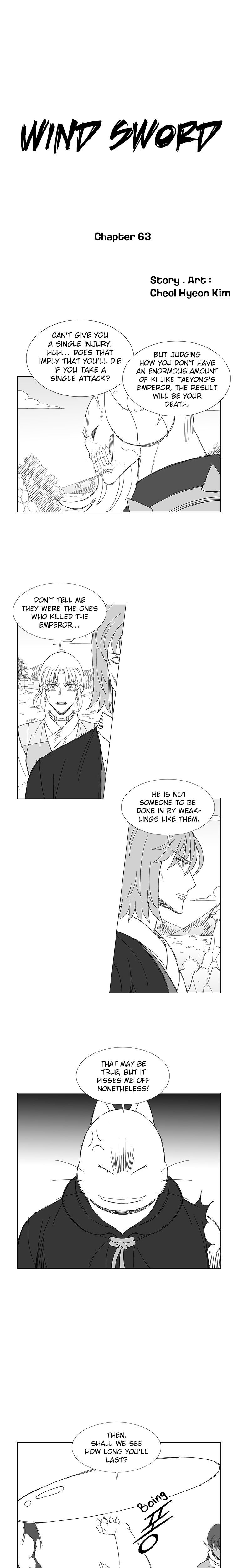 Read Wind Sword chapter 63 image 1 on Lezhin