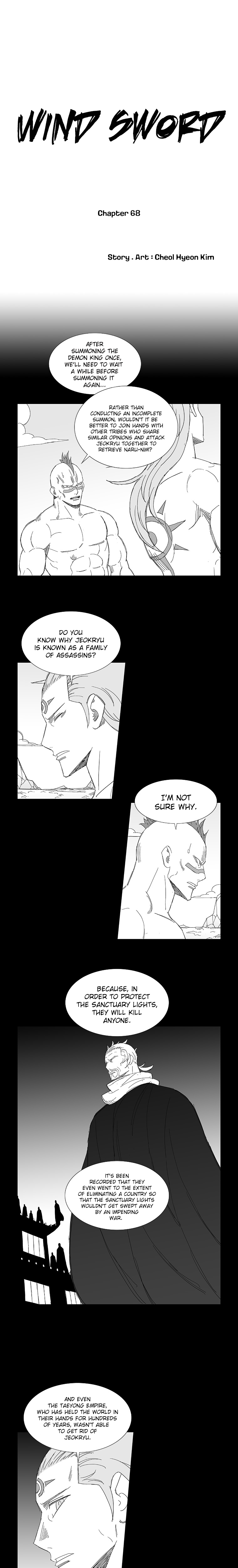 Read Wind Sword chapter 68 image 1 on Lezhin
