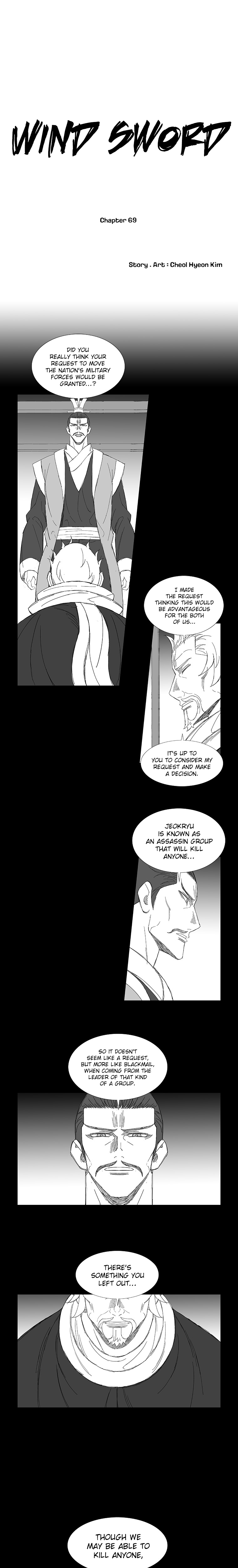 Read Wind Sword chapter 69 image 1 on Lezhin