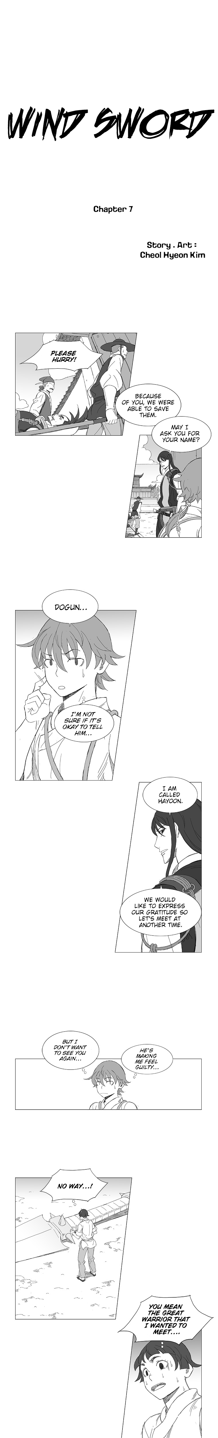 Read Wind Sword chapter 7 image 1 on Lezhin