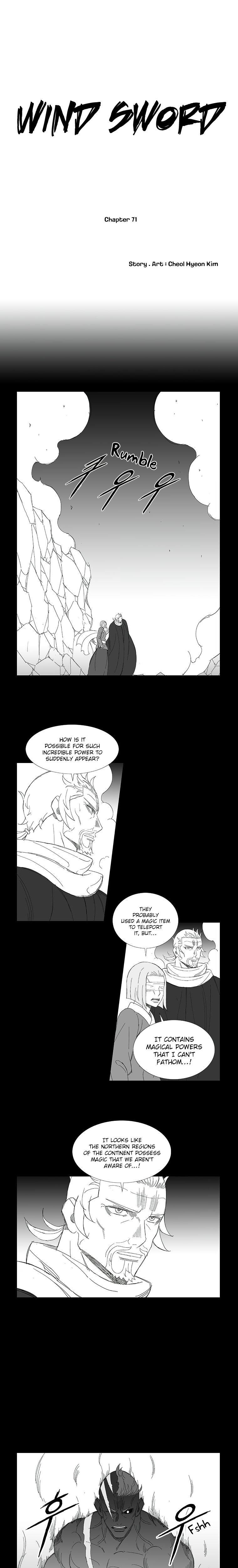 Read Wind Sword chapter 71 image 1 on Lezhin