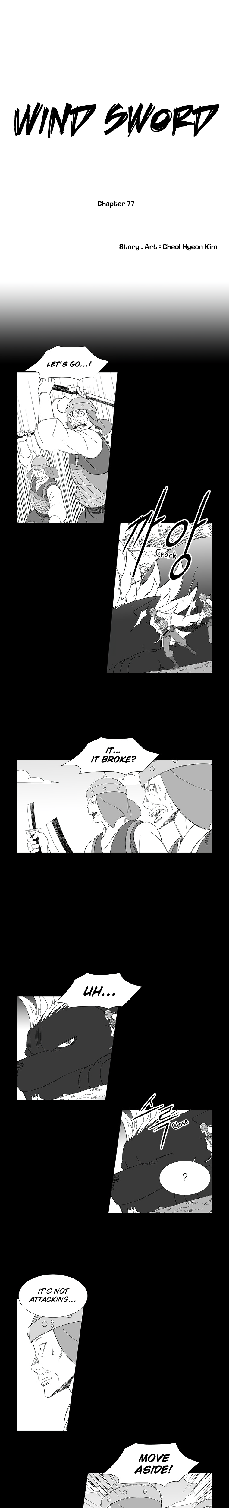 Read Wind Sword chapter 77 image 1 on Lezhin
