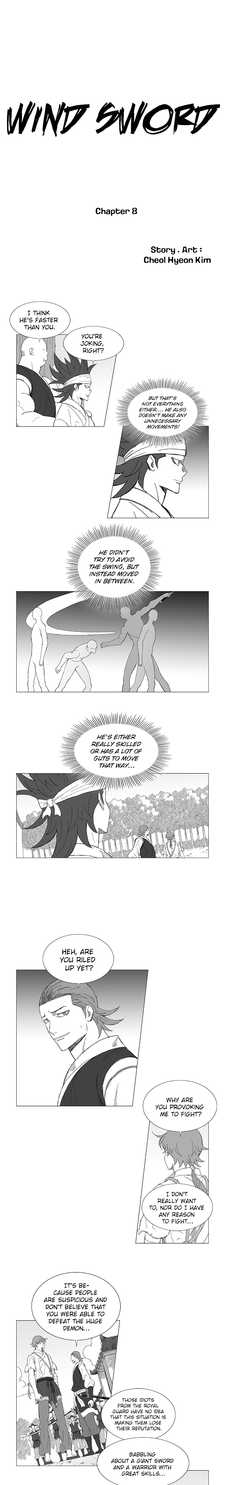Read Wind Sword chapter 8 image 1 on Lezhin