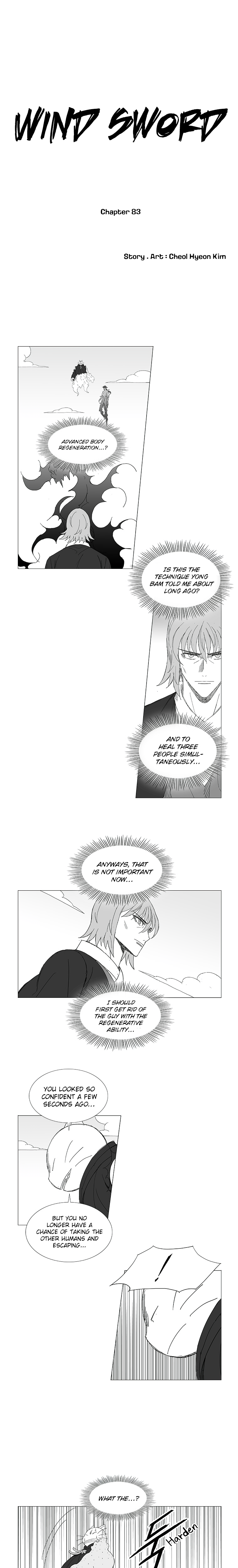 Read Wind Sword chapter 83 image 1 on Lezhin