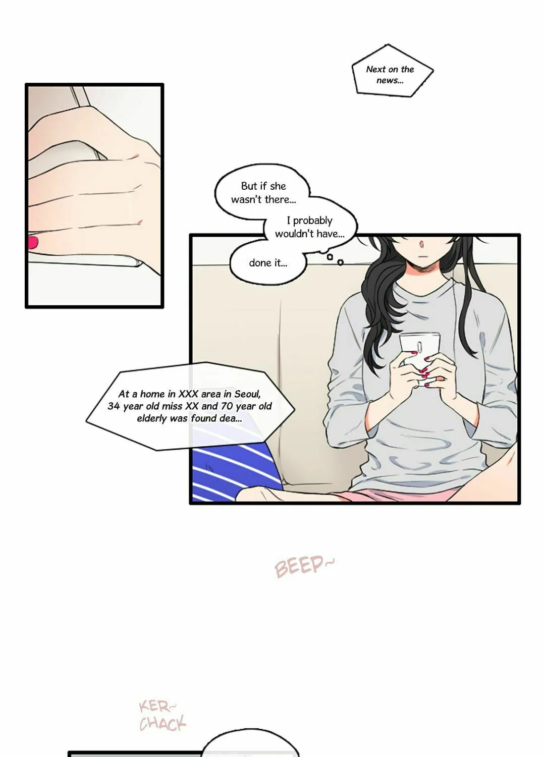 Read Wish You Were Gone chapter 13 image 16 on Lezhin