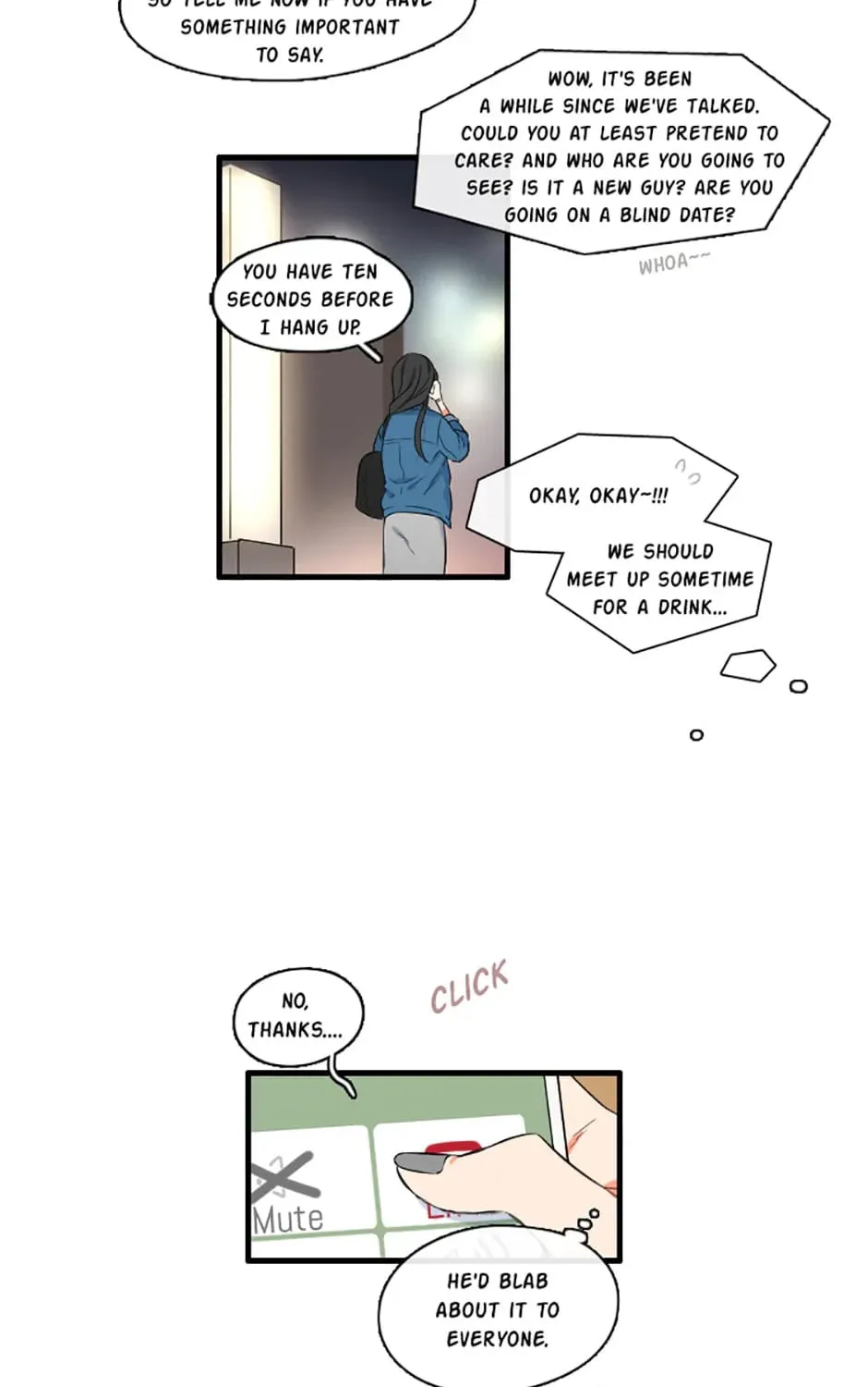 Read Wish You Were Gone chapter 16 image 2 on Lezhin