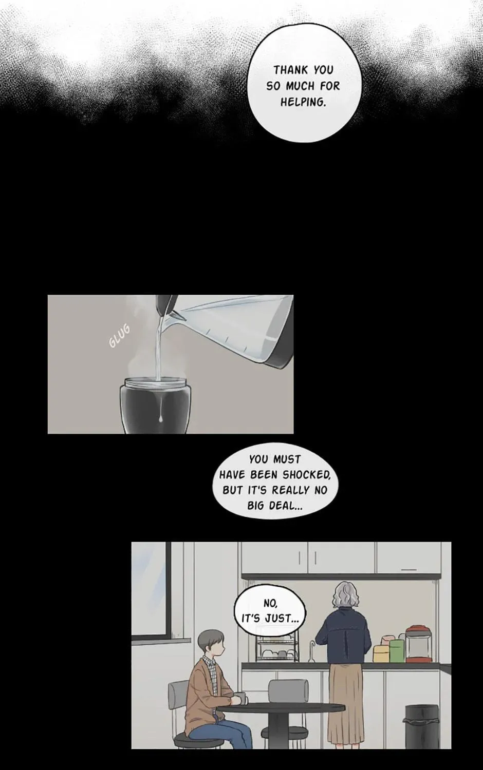 Read Wish You Were Gone chapter 21 image 16 on Lezhin