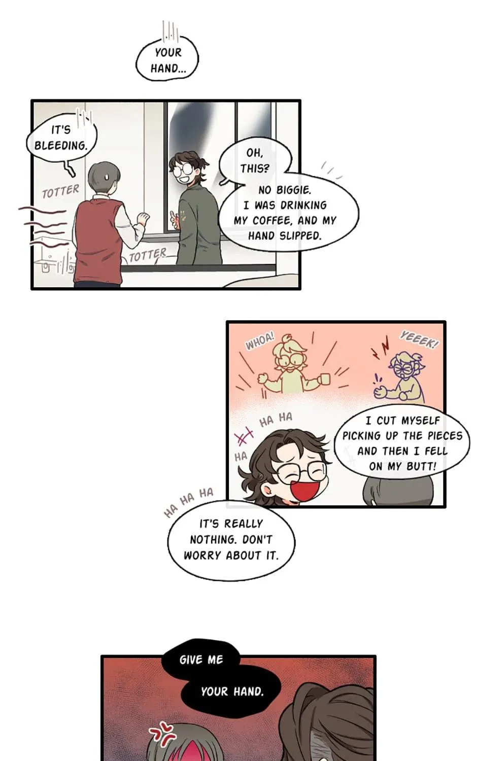 Read Wish You Were Gone chapter 21 image 4 on Lezhin