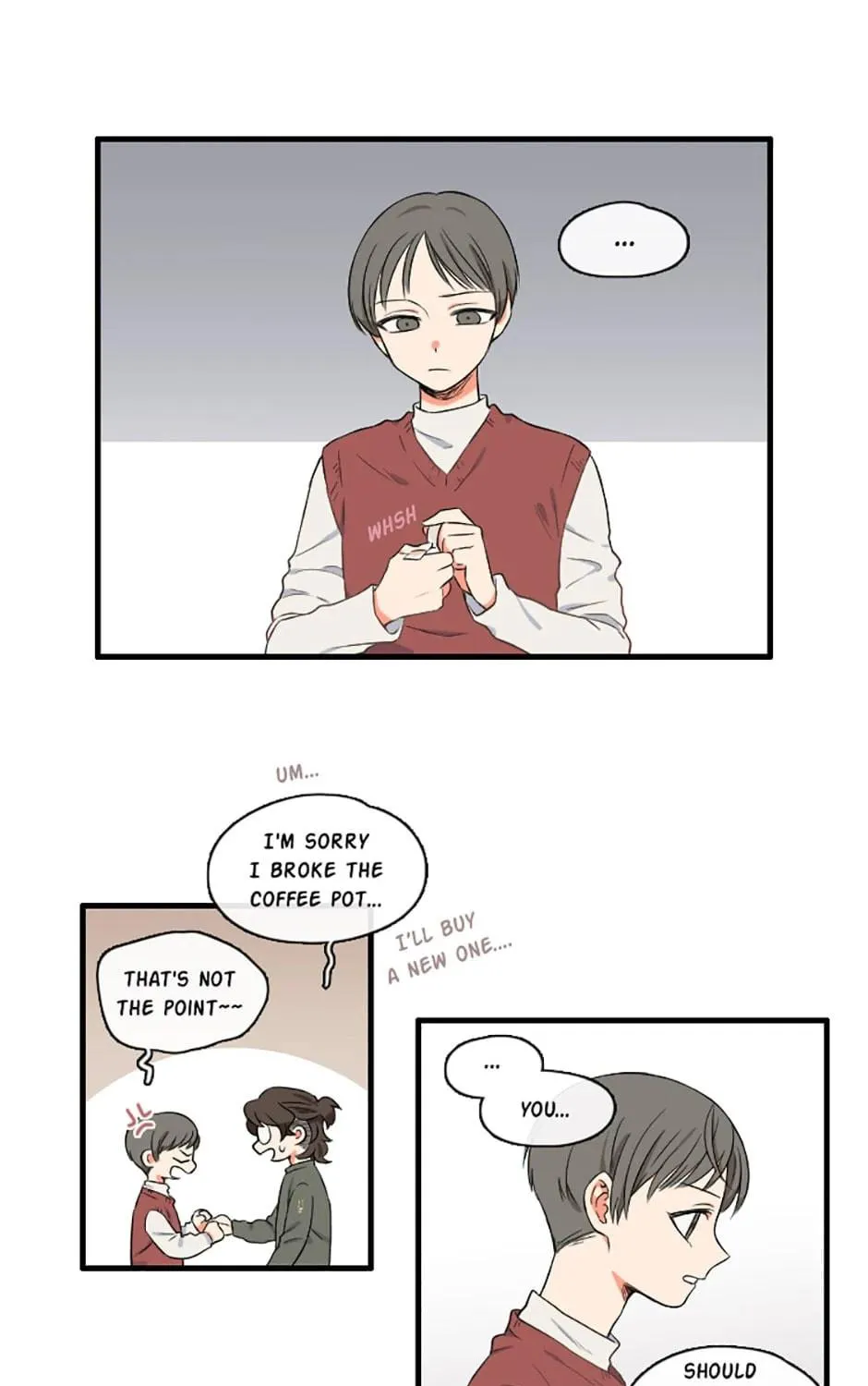Read Wish You Were Gone chapter 21 image 8 on Lezhin