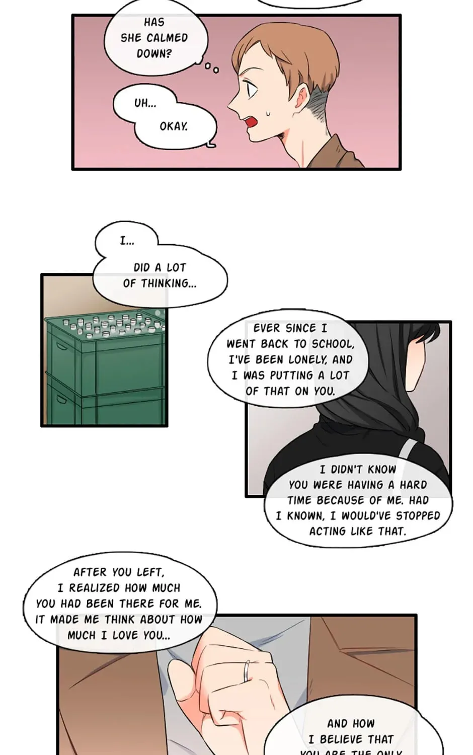 Read Wish You Were Gone chapter 22 image 6 on Lezhin