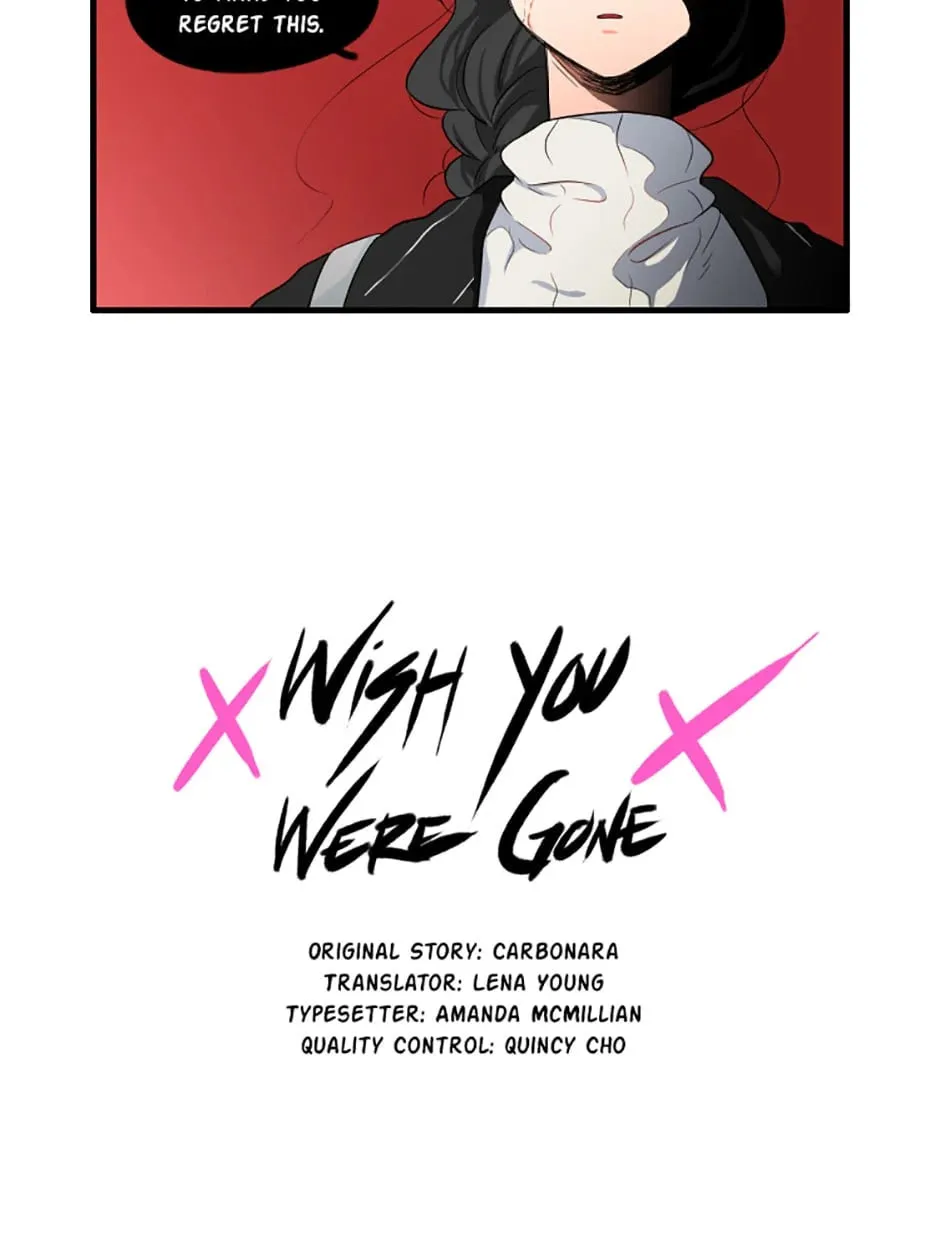 Read Wish You Were Gone chapter 23 image 1 on Lezhin