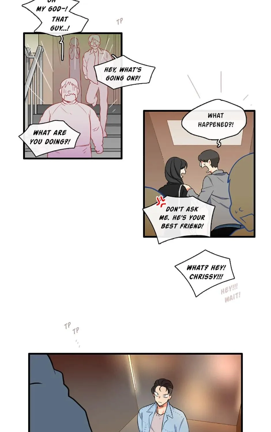 Read Wish You Were Gone chapter 23 image 16 on Lezhin