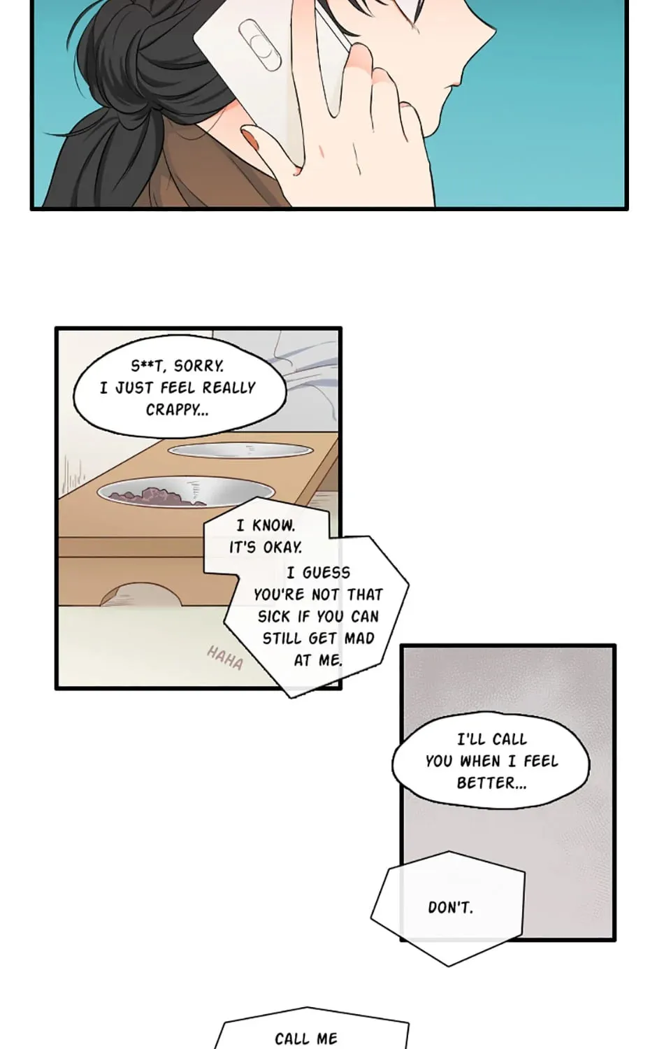 Read Wish You Were Gone chapter 27 image 6 on Lezhin