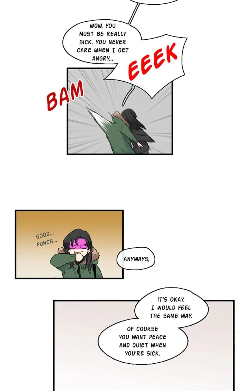 Read Wish You Were Gone chapter 28 image 4 on Lezhin