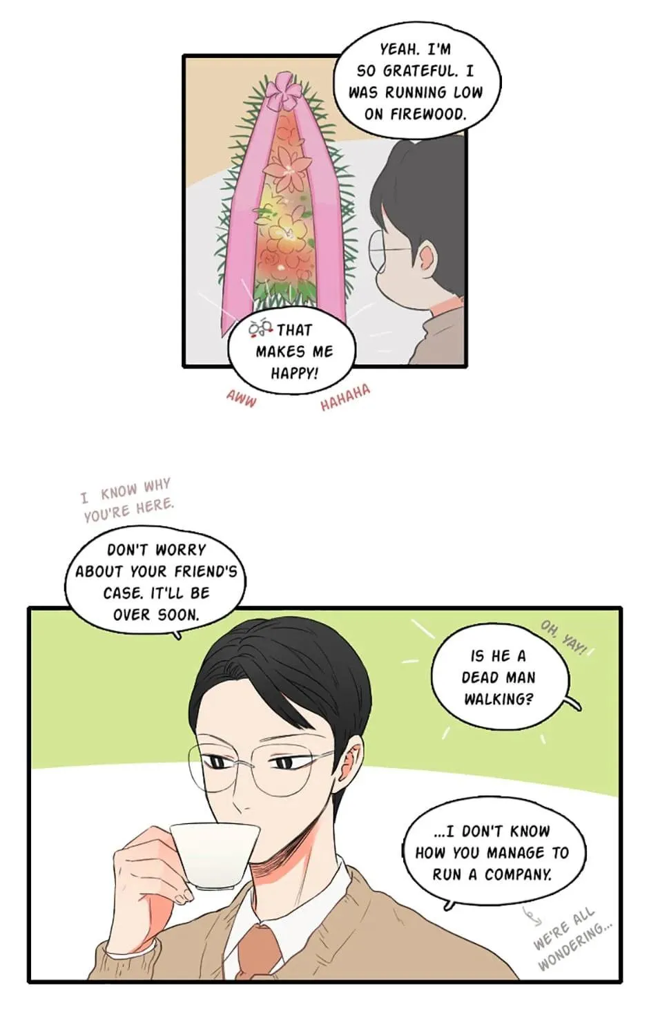 Read Wish You Were Gone chapter 35 image 8 on Lezhin