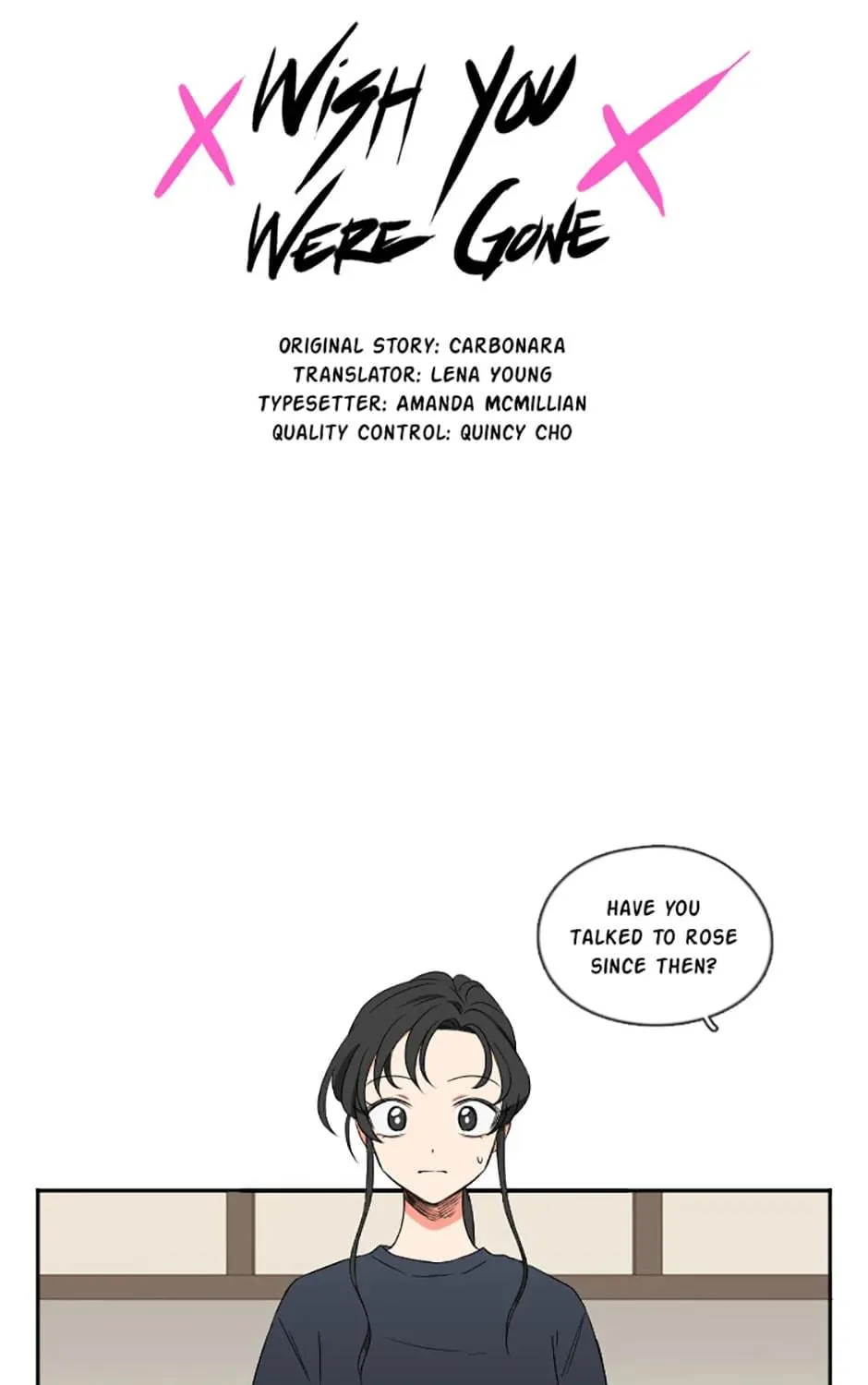Read Wish You Were Gone chapter 37 image 4 on Lezhin