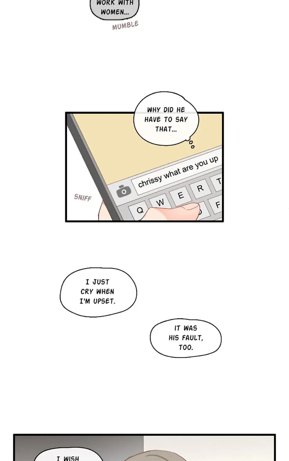 Read Wish You Were Gone chapter 49 image 32 on Lezhin