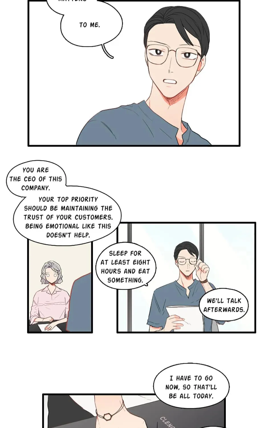 Read Wish You Were Gone chapter 57 image 6 on Lezhin