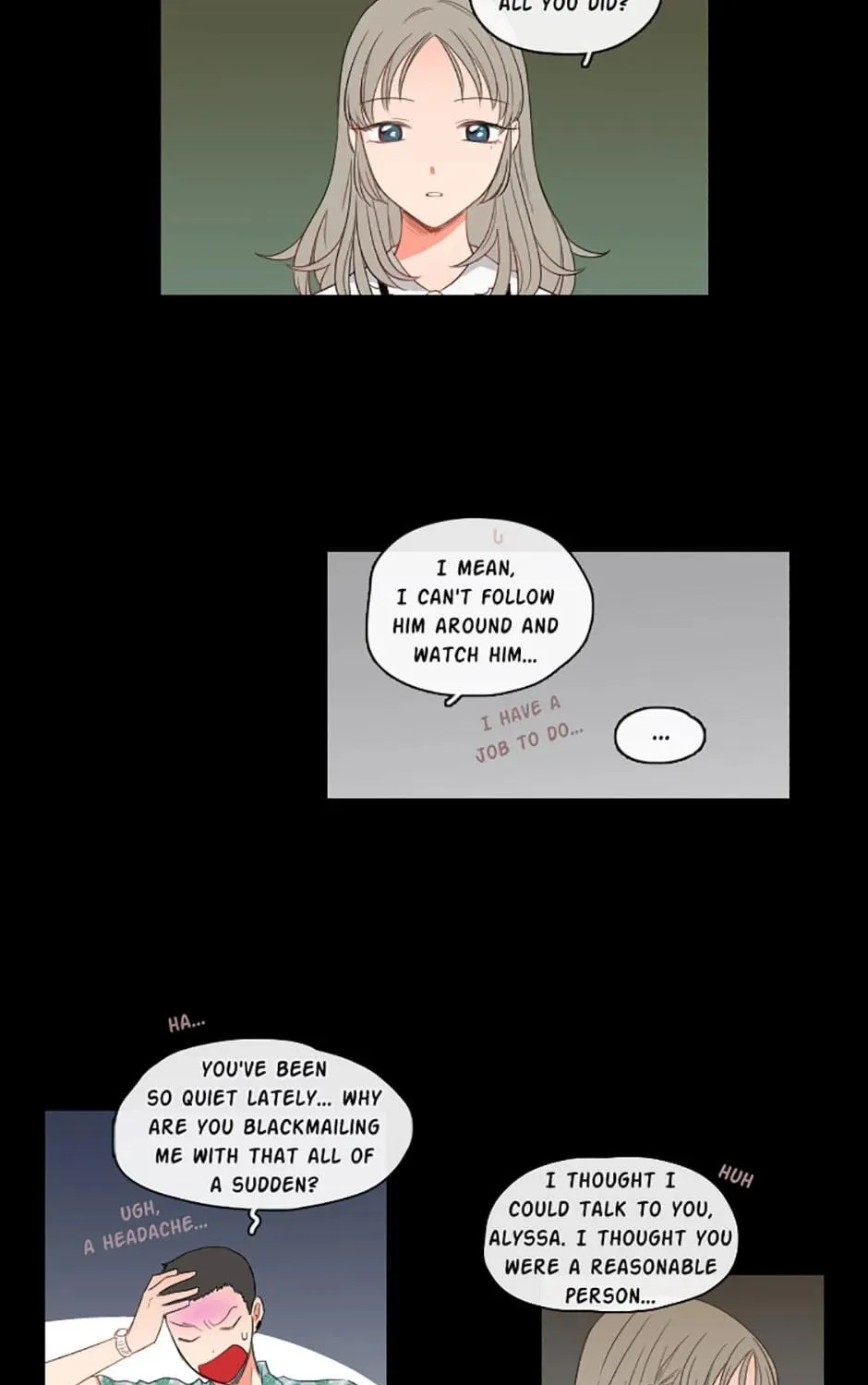 Read Wish You Were Gone chapter 61 image 4 on Lezhin