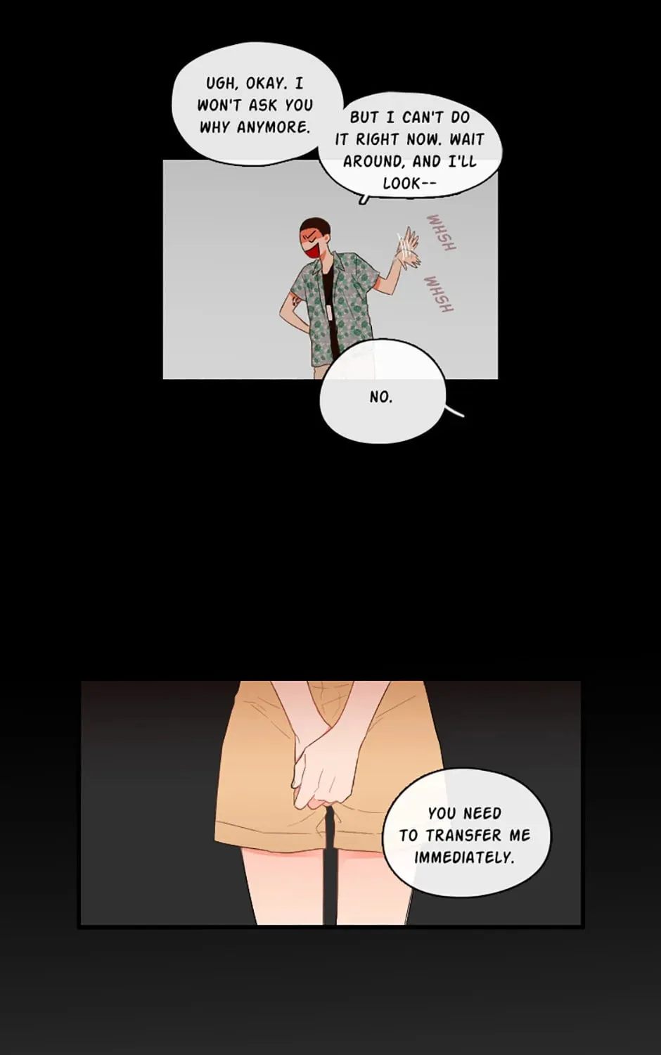 Read Wish You Were Gone chapter 61 image 6 on Lezhin