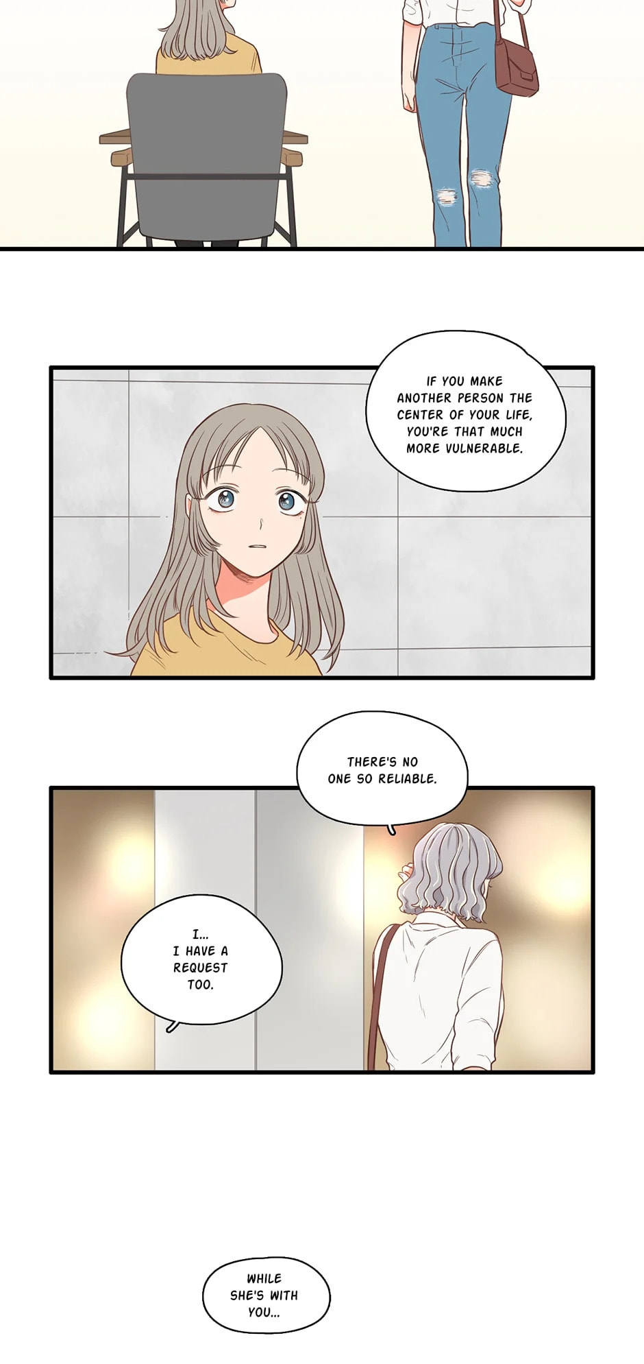Read Wish You Were Gone chapter 73 image 21 on Lezhin
