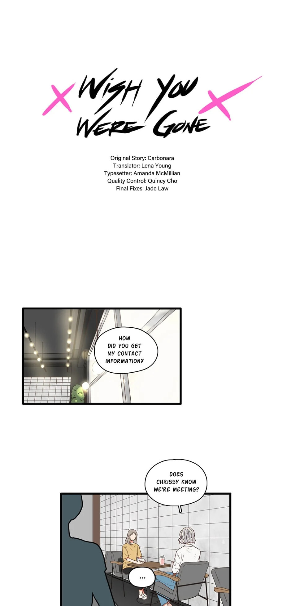 Read Wish You Were Gone chapter 73 image 3 on Lezhin