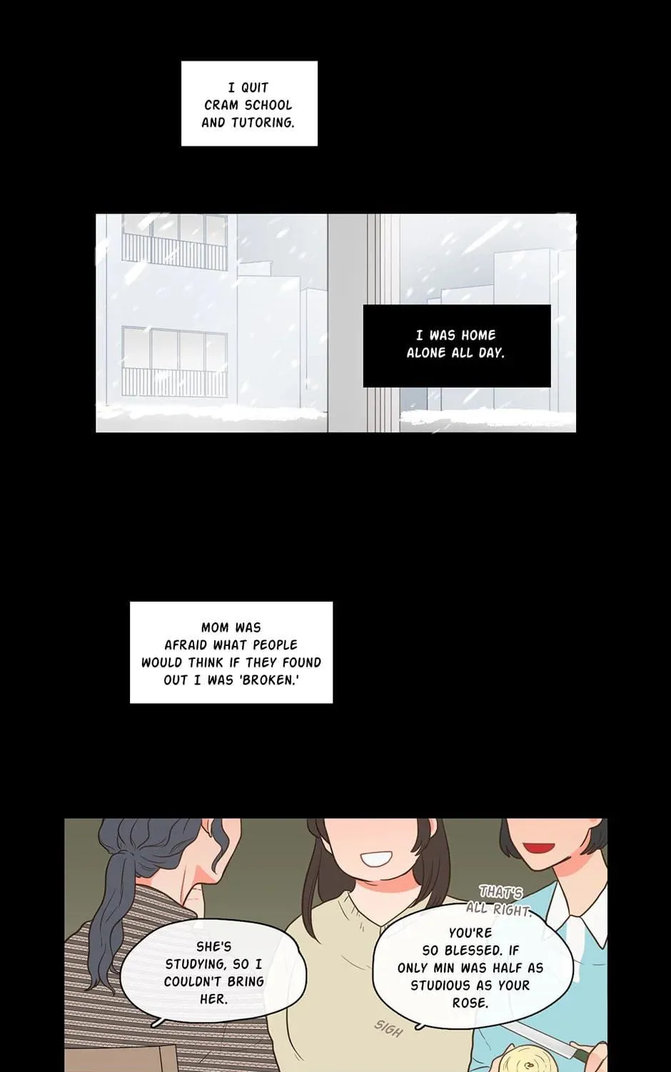 Read Wish You Were Gone chapter 77 image 4 on Lezhin