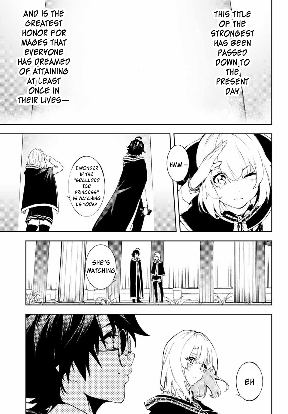 Wistoria's Wand and Sword Chapter 1 page 20 - 