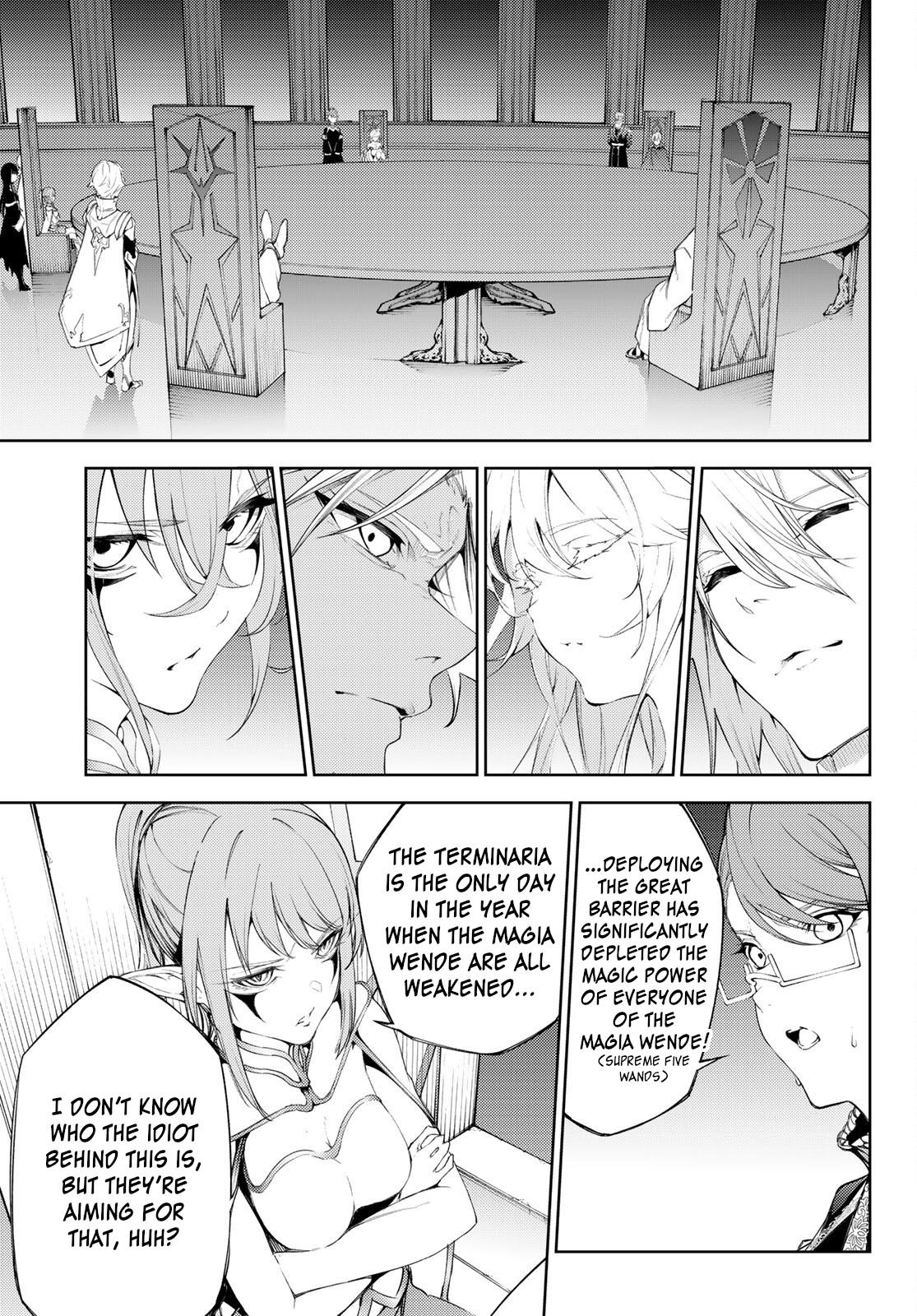 Wistoria's Wand and Sword Chapter 23 page 22 - 