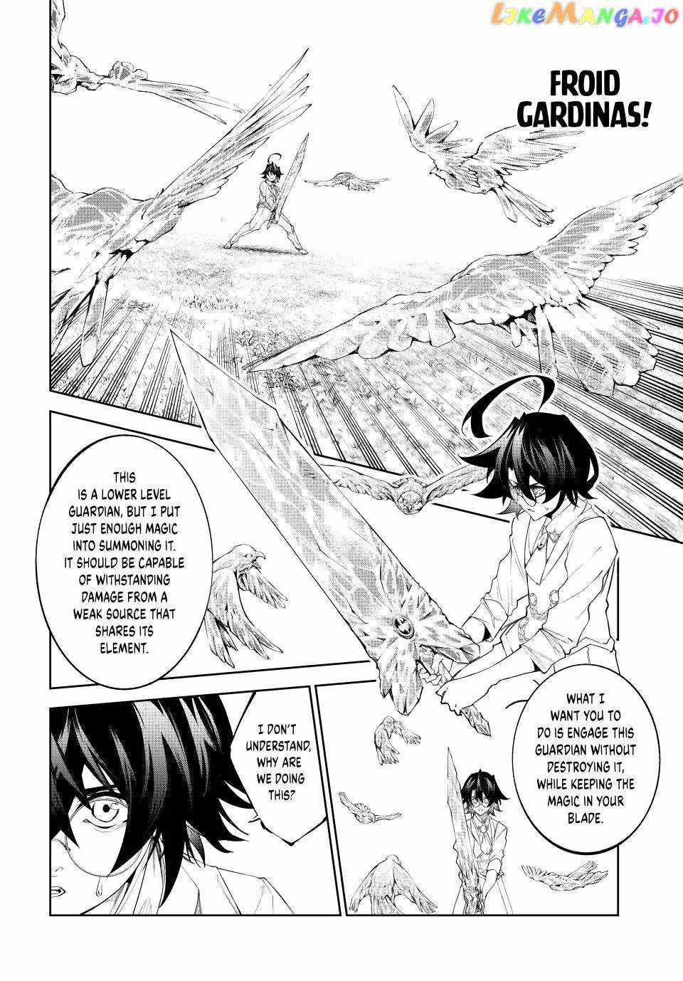 Wistoria's Wand and Sword Chapter 34 page 12 - 