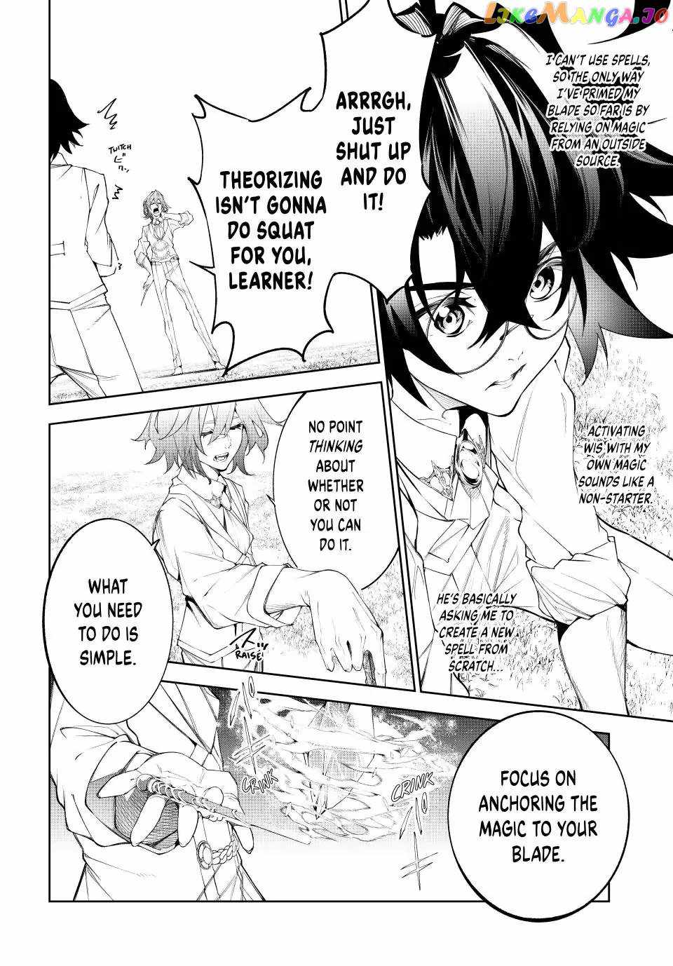 Wistoria's Wand and Sword Chapter 34 page 14 - 